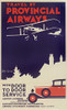 Provincial Airways Poster Poster Print By ®The Royal Aeronautical Society/Mary Evans - Item # VARMEL10609941