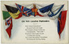 Ww1 - 96Th Battalion - Allied Flags Poster Print By Mary Evans / Grenville Collins Postcard Collection - Item # VARMEL11100859