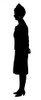 Silhouette Of Woman Poster Print By ®H L Oakley / Mary Evans - Item # VARMEL10644992