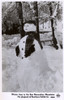 Snowman In The San Bernardino Mountains  California  Usa Poster Print By Mary Evans / Grenville Collins Postcard Collection - Item # VARMEL10998612