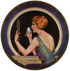 A Woman At Her Mirror Poster Print By Mary Evans / Peter & Dawn Cope Collection - Item # VARMEL10573183