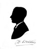 Silhouette Portrait Of C.F. Walters  Cricketer Poster Print By ®H L Oakley / Mary Evans - Item # VARMEL10645060