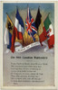 Ww1 - 96Th Battalion - Allied Flags Poster Print By Mary Evans / Grenville Collins Postcard Collection - Item # VARMEL11100858