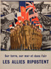 French Wartime Poster  The Allies Respond Poster Print By Mary Evans Picture Library/Onslow Auctions Limited - Item # VARMEL10508068