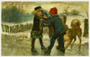 Skating On A Frozen Pond Poster Print By Mary Evans Picture Library / Peter & Dawn Cope Collection - Item # VARMEL10904009