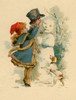 Christmas Snowman Poster Print By Mary Evans/Peter & Dawn Cope Collection - Item # VARMEL10421421