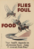 Ww2 Poster -- Flies Foul Food Poster Print By ®The National Army Museum / Mary Evans Picture Library - Item # VARMEL10804945