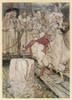 Galahad And Sword Poster Print By Mary Evans Picture Library/Arthur Rackham - Item # VARMEL10026386