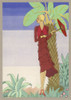 Elegant Lady In A Tropical Setting Poster Print By Mary Evans Picture Library - Item # VARMEL10183880