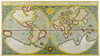 Mercator/World Map/1587 Poster Print By Mary Evans Picture Library - Item # VARMEL10025620