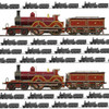 Repeating Pattern - Train / Steam Engine Poster Print By ® Mary Evans Picture Library - Item # VARMEL11094348