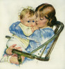 Mother And Baby Poster Print By Mary Evans Picture Library/Peter & Dawn Cope Collection - Item # VARMEL10514312