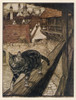 Cat And Mouse Poster Print By Mary Evans Picture Library/Arthur Rackham - Item # VARMEL10133529