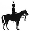 Silhouette Of A Cavalryman On Horseback Poster Print By ®H L Oakley / Mary Evans - Item # VARMEL10504012