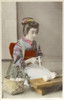 Japan - Geisha Girl Preparing Daikon Poster Print By Mary Evans / Grenville Collins Postcard Collection - Item # VARMEL10425658