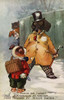 Cat & Dog Humour At Xmas Poster Print By Mary Evans Picture Library/Peter & Dawn Cope Collection - Item # VARMEL10697824