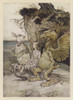 Alice Mock-Turtle Grypho Poster Print By Mary Evans Picture Library/Arthur Rackham - Item # VARMEL10024483