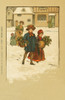 Christmas Scene By Ethel Parkinson Poster Print By Mary Evans/Peter & Dawn Cope Collection - Item # VARMEL10406148