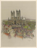 Lincoln Cathedral 1924 Poster Print By Mary Evans Picture Library - Item # VARMEL10181726