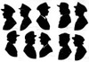 Ten Wartime Silhouettes Poster Print By ®H L Oakley / Mary Evans - Item # VARMEL10644966