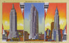 Skyscrapers Of New York City Poster Print By Mary Evans / Grenville Collins Postcard Collection - Item # VARMEL10640307