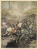 Arthur Uses Excalibur Poster Print By Mary Evans Picture Library/Arthur Rackham - Item # VARMEL10026387