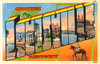 Large Letter Card - Greetings From Louisville  Kentucky  Usa Poster Print By Mary Evans / Grenville Collins Postcard Collection - Item # VARMEL10724248