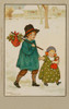 Children In The Snow By Ethel Parkinson Poster Print By Mary Evans/Peter & Dawn Cope Collection - Item # VARMEL10267444