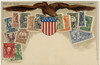 Stamp Card Produced By Ottmar Zeihar - Usa Poster Print By Mary Evans / Grenville Collins Postcard Collection - Item # VARMEL11094274