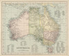 Maps/Australia Post-1876 Poster Print By Mary Evans Picture Library - Item # VARMEL10114186