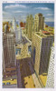 Chicago  Usa - Looking North On Michigan Boulevard Poster Print By Mary Evans / Grenville Collins Postcard Collection - Item # VARMEL10982395