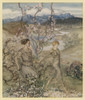 Iollan & Tuirenfionn Poster Print By Mary Evans Picture Library/Arthur Rackham - Item # VARMEL10110656