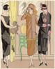 Three Elegant Ladies In The Latest Autumn Outfits Poster Print By Mary Evans Picture Library - Item # VARMEL10190966