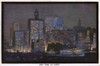 View Of New York City By Night  Usa Poster Print By Mary Evans / Pharcide - Item # VARMEL11120913
