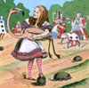 Alice In Wonderland  Alice At The Croquet Game Poster Print By Mary Evans Picture Library - Item # VARMEL10949867