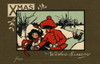 Boy & Girl In Winter Scene Poster Print By Mary Evans Picture Library / Peter & Dawn Cope Collection - Item # VARMEL10903946