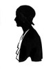 Silhouette Portrait Of A Woman Poster Print By ®H L Oakley / Mary Evans - Item # VARMEL10645075