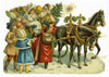 Christmas Scraps Poster Print By Mary Evans Picture Library / Peter & Dawn Cope Collection - Item # VARMEL10694310