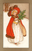 Christmas Girl By Florence Hardy Poster Print By Mary Evans/Peter & Dawn Cope Collection - Item # VARMEL10240239