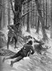 Hunting In Canada Poster Print By Mary Evans Picture Library/Peter & Dawn Cope Collection - Item # VARMEL10508356