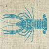 Lobster Linen Poster Print by Alonzo Saunders - Item # VARPDXASSQ124B