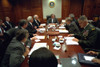 President George W. Bush With National Security Council History - Item # VAREVCHISL039EC910
