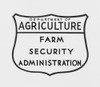 Farm Security Administration Emblem. The Resettlement Administration Was Renamed The Farm Security Administration In 1937 And Emphasized Helping The Poorest Farmers History - Item # VAREVCHISL009EC195