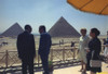 President And Pat Nixon With Anwar And Jehan Sadat At The Site Of The Great Pyramids At Giza. June 14 1974. History - Item # VAREVCHISL032EC208