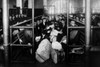 A Group Of Immigrants Waiting In A Holding Pen To Be Examined By Doctors History - Item # VAREVCH4DNEYOEC012