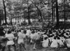 First Lady Eleanor Roosevelt At Shesheshe Camp For Unemployed Women. Aug.7 History - Item # VAREVCHISL035EC141