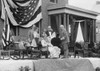 President William And Ida Mckinley On Reviewing Stand At Plattsburgh Barracks History - Item # VAREVCHISL043EC853