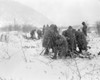 Marines Fire Mortars At Chinese Positions On The Road From Kotori To Hungnam In Dec. 1950. U.S. Troops Fought To Clear Chinese From The High Ridges To Prevent Their Firing On The Withdrawing Convoy. Korean War History - Item # VAREVCHISL038EC330