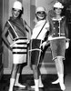 Leather Barrel-Shaped Skirts With Suspenders And Cowl Necked Blouses Designed By Andre Courreges History - Item # VAREVCSBDFASHCS004