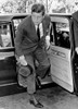 President John Kennedy Steps From His Limousine During The Cuban Missile Crisis. He Was Attending Mass At St. Stephens Church. Later In The Day The Crisis Broke History - Item # VAREVCCSUA001CS249
